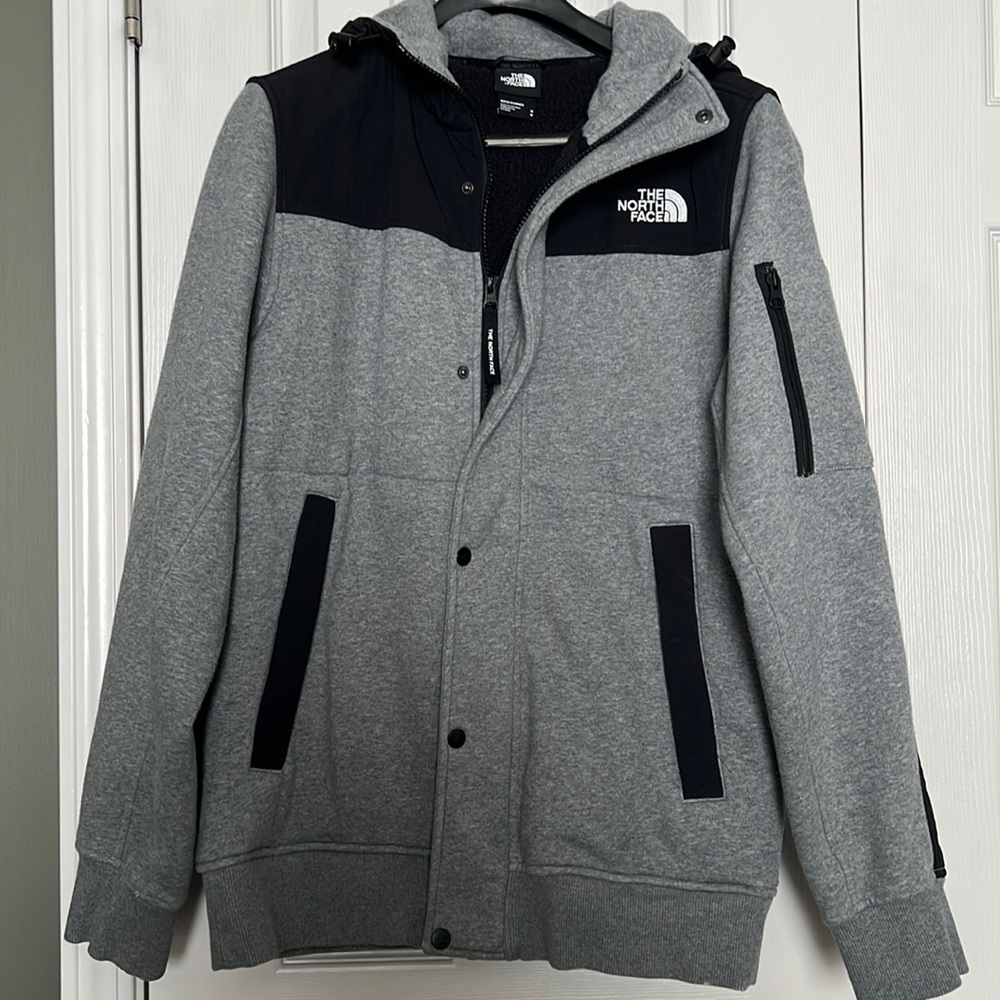Northface sweatshirt jacket